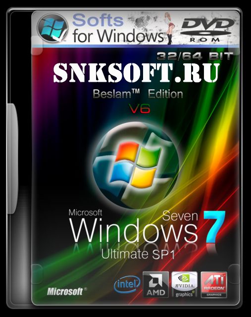 Windows 7 Ultimate SP1 (x86/x64) Beslam™ Edition скачать бесплатно