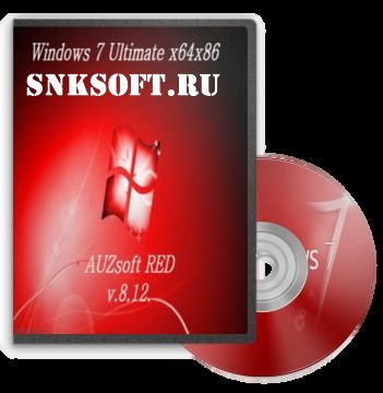 Windows 7 Ultimate AUZsoft RED v.8.12 скачать бесплатно