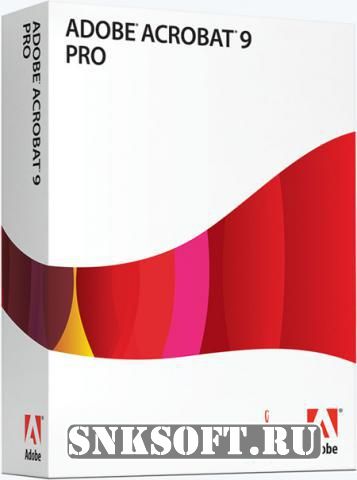 Adobe Acrobat 9 Professional v.9.5.1 DVD скачать бесплатно