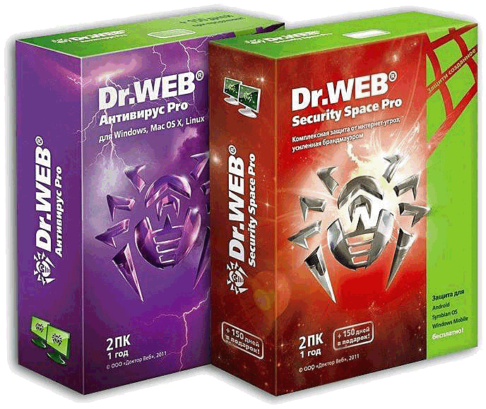 Dr.Web Anti-Virus v7.0.1.06050 Final + Dr.Web Security Space Pro v7.0.1.06050 Final скачать бесплатно